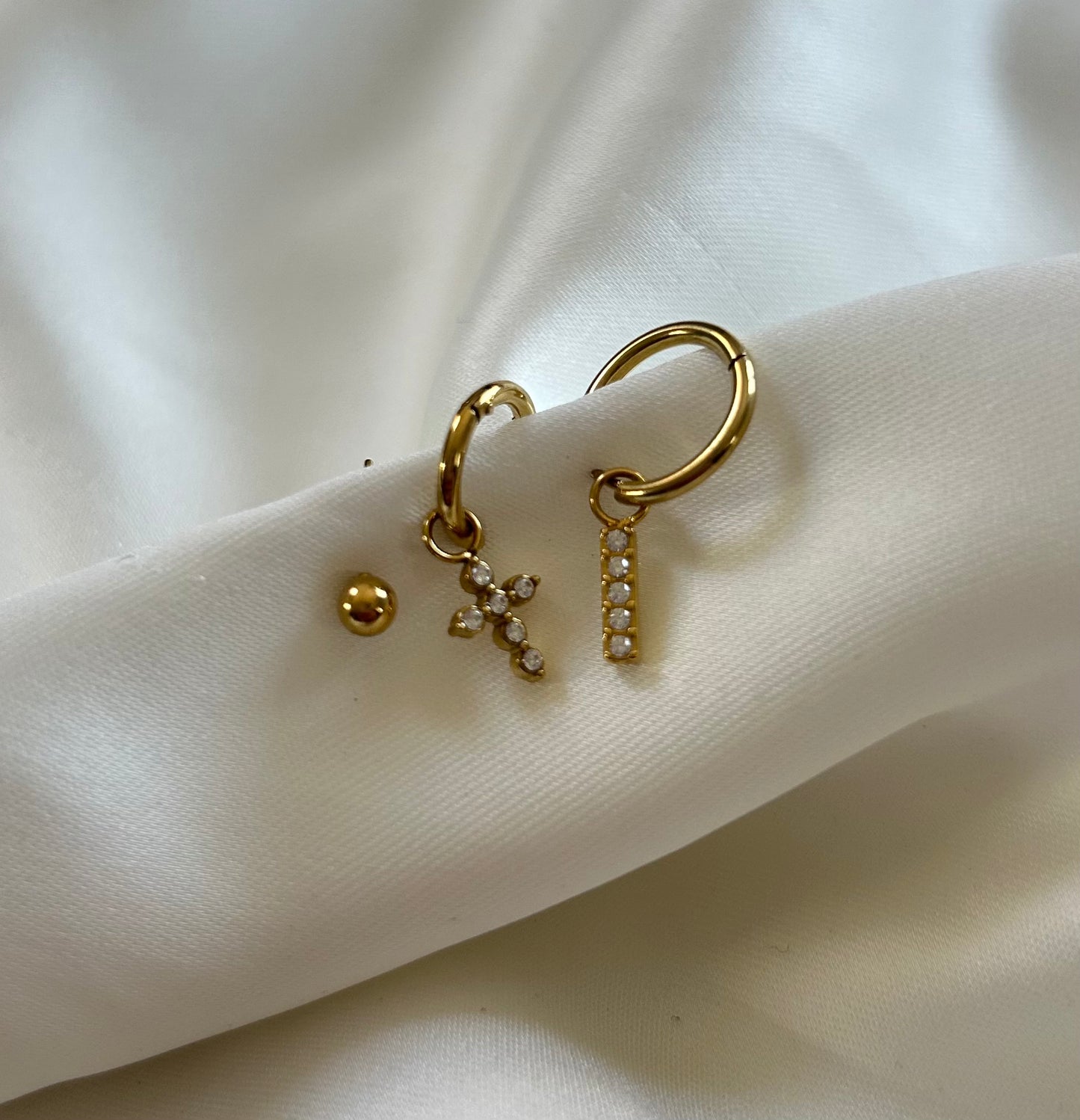 Boucles d'oreilles Santa